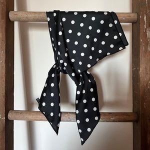 Vintage Style Polka Dot Scarf